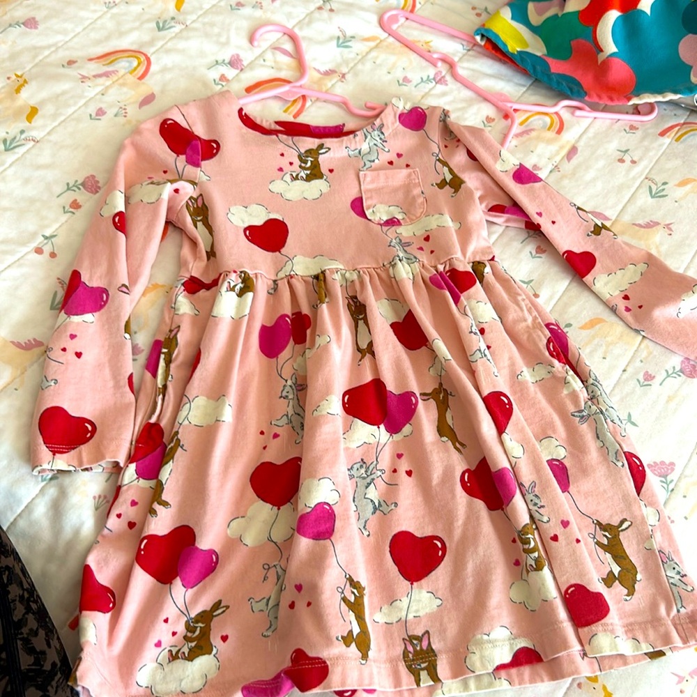 Perfect Valentines Dress for your mini bunny lover!
